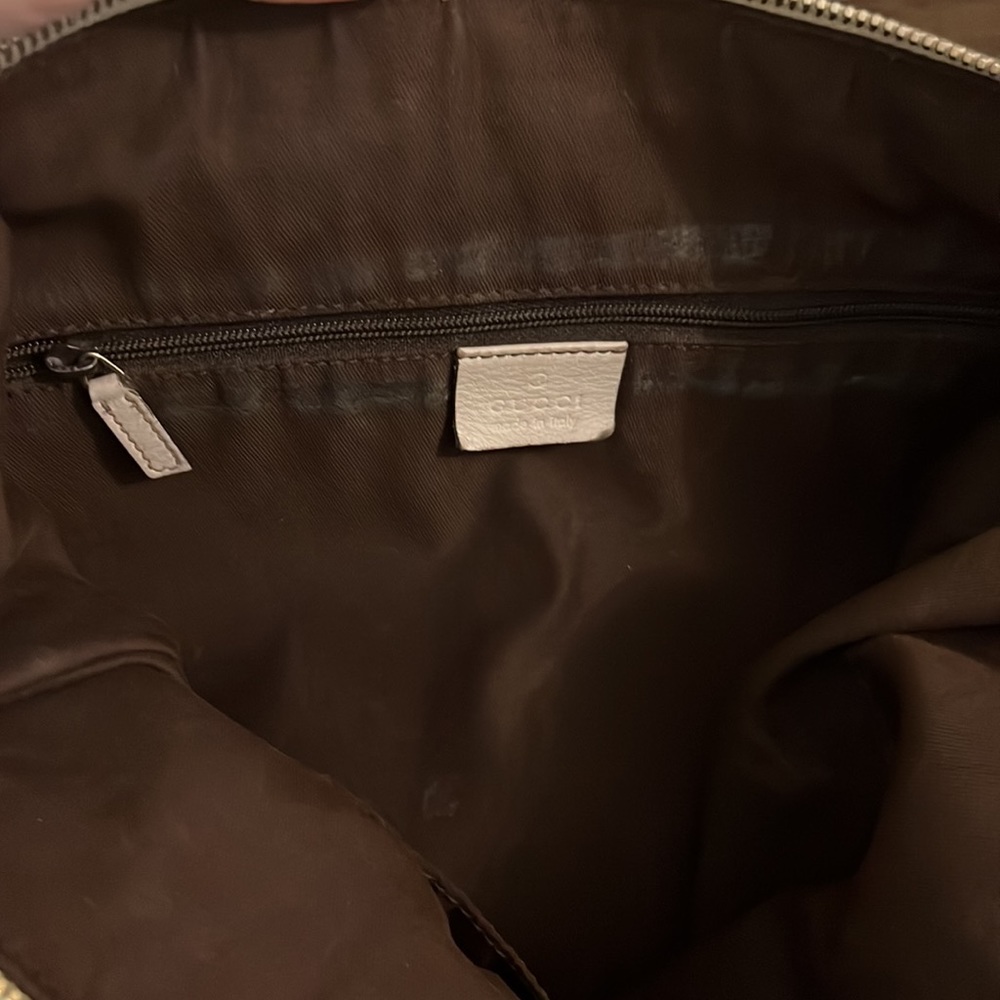 GUCCI Gg Canvas Beige Shoulder Bag - Picture 8 of 17